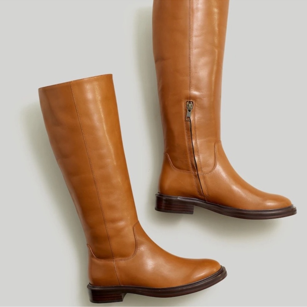 NWOT Madewell The Drumgold Boots In Sepia